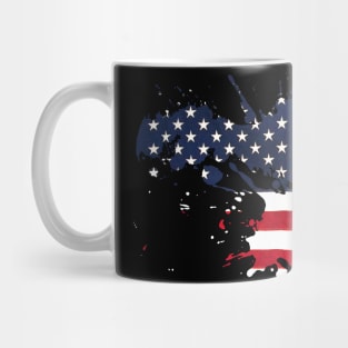 American Flag Mug